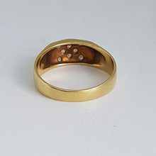 Load image into Gallery viewer, Vintage 18ct Gold Diamond Band Ring
