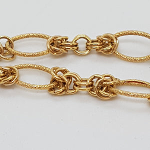 9ct Gold Fancy Link Bracelet