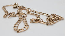 Load image into Gallery viewer, 9ct Gold Flat Link Chain Necklace
