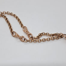 Load image into Gallery viewer, 9ct Rose Gold Long Fancy Belcher Chain
