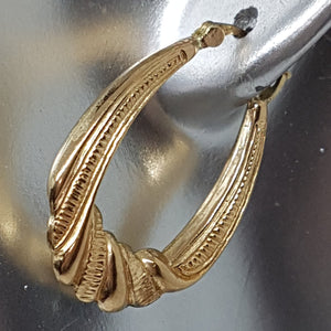 9ct Gold Hoop Earrings