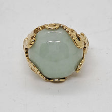 Load image into Gallery viewer, 14ct Gold Jade Dress Ring
