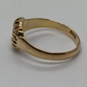 Antique 18ct Gold Diamond Ring