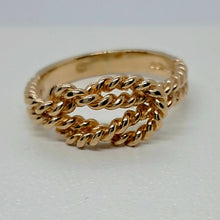 Load image into Gallery viewer, Vintage 9ct Gold Knot Ring
