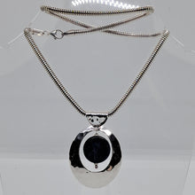 Load image into Gallery viewer, Vintage Sterling Silver Lapis Lazuli Pendant
