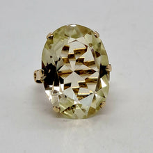 Load image into Gallery viewer, Vintage 9ct Gold Citrine Cocktail Ring

