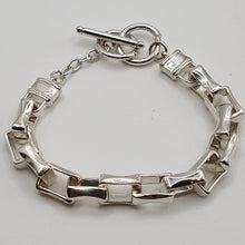 Load image into Gallery viewer, Sterling Silver Heavy Link Bracelet
