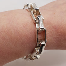 Load image into Gallery viewer, Sterling Silver Heavy Link Bracelet
