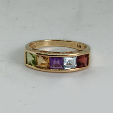 Load image into Gallery viewer, 9ct Gold Multi Stone Ring
