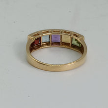 Load image into Gallery viewer, 9ct Gold Multi Stone Ring
