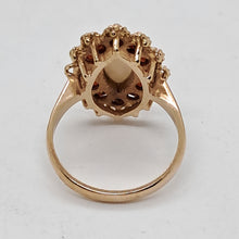 Load image into Gallery viewer, Vintage 9ct Gold Opal and Garnet Dress Ring
