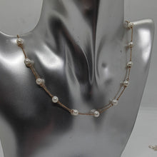 Load image into Gallery viewer, 9ct Gold Cultured Pearl Necklace
