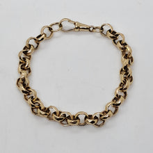 Load image into Gallery viewer, Vintage 9ct Gold Rollerball Bracelet
