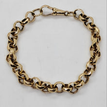 Load image into Gallery viewer, Vintage 9ct Gold Rollerball Bracelet
