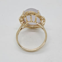 Load image into Gallery viewer, 14ct Gold Rose Quartz Dress Ring
