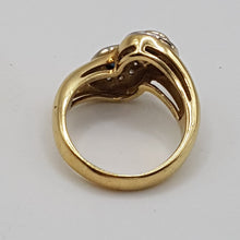 Load image into Gallery viewer, 18ct Gold Sapphire and Diamond Ring
