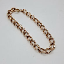 Load image into Gallery viewer, Antique 9ct Gold Twist Link Bracelet
