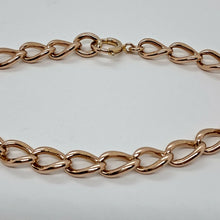 Load image into Gallery viewer, Antique 9ct Gold Twist Link Bracelet
