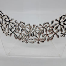 Load image into Gallery viewer, Large Sterling Silver Collar Necklace
