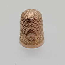 Load image into Gallery viewer, Vintage 9ct Gold Thimble
