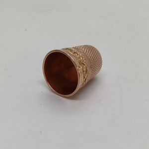 Vintage 9ct Gold Thimble