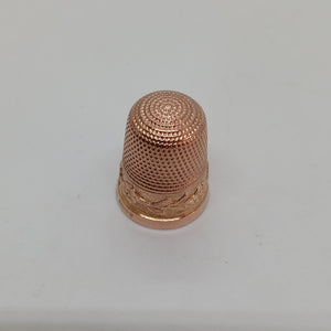 Vintage 9ct Gold Thimble