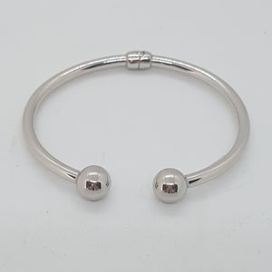 Sterling Silver Torc Bracelet