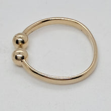 Load image into Gallery viewer, 9ct Gold Torc Ring
