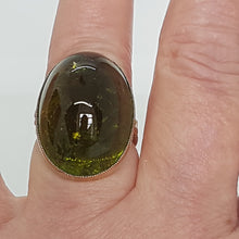 Load image into Gallery viewer, Antique 14ct Gold Cabochon Tourmaline Ring
