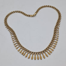 Load image into Gallery viewer, 9ct Gold Egyptian Revival Waterfall Necklace
