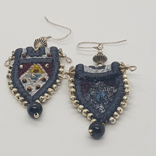Load image into Gallery viewer, Janice Gilmore Textile Earrings
