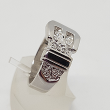 Load image into Gallery viewer, Sterling Silver Buckle Ring
