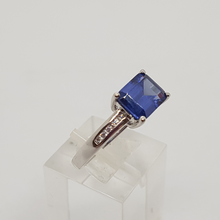 Load image into Gallery viewer, Sterling Silver and CZ Ring
