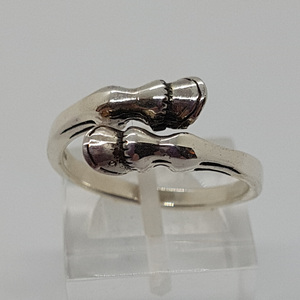 Sterling Silver Horse Hoof Ring