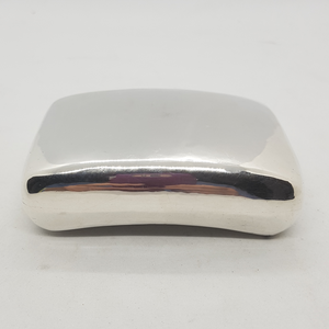 Antique Sterling Silver Snuff Box.