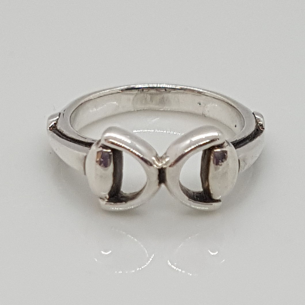 Sterling Silver Snaffle Ring