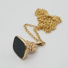 Load image into Gallery viewer, Vintage 9ct Gold Bloodstone Fob Seal
