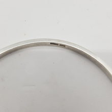 Load image into Gallery viewer, Handmade Large Sterling Silver Bangle by Yulan
