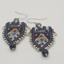 Load image into Gallery viewer, Janice Gilmore Textile Earrings
