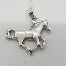 Load image into Gallery viewer, Sterling Silver Horse Pendant
