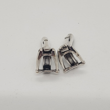 Load image into Gallery viewer, Sterling Silver Stirrup Cufflinks
