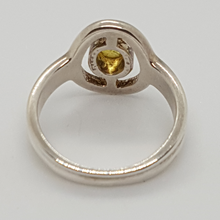 Load image into Gallery viewer, Sterling Silver Lemon Quartz Ring
