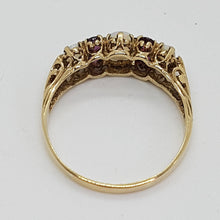 Load image into Gallery viewer, Vintage 9ct Gold Opal Ruby Ring
