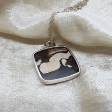 Load image into Gallery viewer, Sterling Silver Peanut Wood Jasper Pendant
