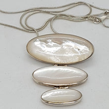 Load image into Gallery viewer, Sterling Silver Mother of Pearl Pendant
