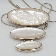 Load image into Gallery viewer, Sterling Silver Mother of Pearl Pendant
