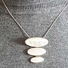 Load image into Gallery viewer, Sterling Silver Mother of Pearl Pendant
