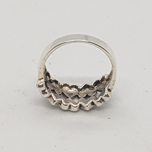 Sterling Silver Marcasite Ring