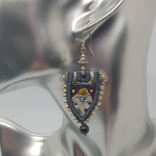 Load image into Gallery viewer, Janice Gilmore Textile Earrings
