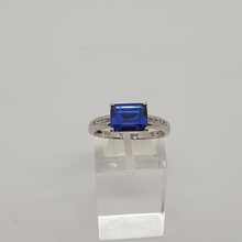 Load image into Gallery viewer, Sterling Silver and CZ Ring
